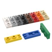 【LZ】 10pcs Compatible MOC Brick Parts 4275 Hinge Plate 1 x 2 Building Block Particle DIY Assmble Kid Puzzle Brain Toy Birthday Gift