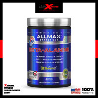 AllMax Nutrition : Beta-Alanine 400g , 133 servings / Train Harder, Lift Heavier, and Go Longer / 100% pure pharmaceutical grade beta-alanine