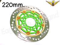 จานดิส เบรคแต่ง (Wave,Pcx,Msx,Nouvo) แบรนด์ EAGLEBOLTS ขนาด220mm. (1ชิ้น)