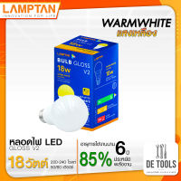 LAMPTAN หลอดLED E27 18w BULB GLOSS แสงวอร์ม