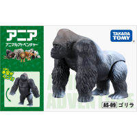 TAKARA TOMY Ania Animal advanture AS-09 Gorilla Wild ABS รูปเด็กของเล่นเพื่อการศึกษา