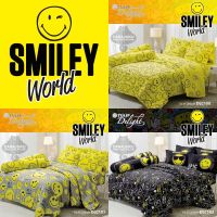 ?โปรเดือนนี้ [3 ลาย]  ชุดผ้าปูที่นอน สไมลีย์ Smiley World #ทิวลิป ชุดเครื่องนอน ผ้าปูเตียง ผ้านวม ผ้าห่ม สไมลีย์เวิลด์ บริการเก็บเงินปลายทาง ผ้าปูที่นอนแบบรัด