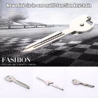 Multifunctional Utility Key Tool 6 in1 Pockets Keychain Outdoor Tool Multi Tools for Auto Camping xqmg Key Decorative Hooks New Picture Hangers Hooks