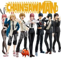 【CW】Chainsaw Man Anime Figuras Power Denji Aki Hayakawa Dorobou Neko Makima Collectile Model Action Figure Toys Japanese Anime