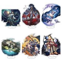 【LZ】❏  Anime Cosplay Acrílico Suportes Quente Estrela Honkai Figuras Ferroviárias Imbibitor Lunae Lâmina Yukong Personagem Modelo Fãs Presentes de Natal