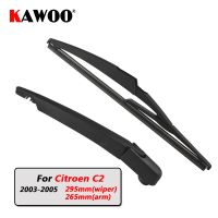 KAWOO Car Rear Wiper Blade Blades Back Window Wipers Arm For Citroen C2 Hatchback (2003 2005) 295mm Auto Windscreen Blade