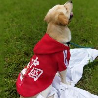 [COD] sweater medium dog large golden retriever winter thick clothes 2021 national animal