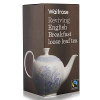 Waitrose English Breakfast Loose Leaf Tea เวทโทร อิงลิช เบรคฟาส ชาอังกฤษ (ใบชา) 125g.