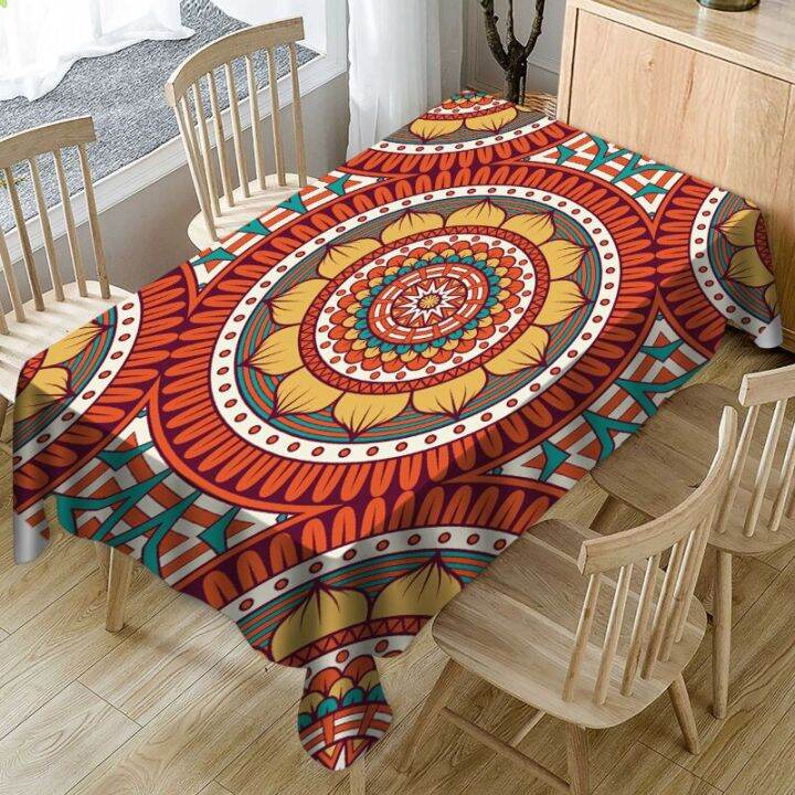 bohemian-style-waterproof-and-stain-proof-geometric-pattern-tablecloth-rectangular-dining-table-tablecloth-kitchen-decoration