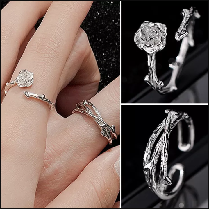 🌸1 cặp Bộ Nhẫn Đôi Hình Hoa Hồng Gai Dành Cho Nam Nữ Trang Sức Nhẫn Ngón Trỏ Khớp Điều Chỉnh Được YINSAF🌸 | Lazada.vn 🌸1 Cặp Bộ Nhẫn Đôi Hình Hoa Hồng Gai Dành Cho Nam Nữ Trang Sức Nhẫn Ngón Trỏ Khớp Điều Chỉnh Được Yinsaf🌸 | Lazada.Vn