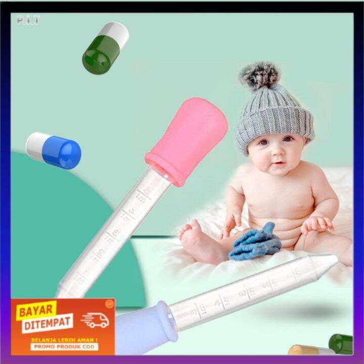 Pipet Tetes Obat Bayi 5ml Feeder Dropper Ukuran 5 ml Alat Bantu Minum