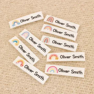 Custom Ironing Labels, School Labels, Personalized Names, Dinosaur