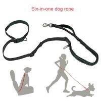 Heavy Duty Anti-Explosive Leash สำหรับสุนัขขนาดใหญ่,6 In 1 Multi-Functional Nylon Dog Lead