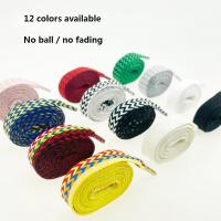 【HOT】✗❂ 1PAIR Flat Shoelaces for Sneakers Shoe Laces Luxury Brand Shoelace Width 1.5cm/2cm/3cm Length 120/140/160cm Accessories