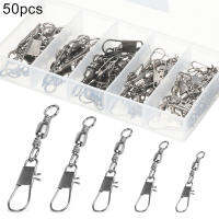 Magicaldream 50/100Pcsปลาบอลกลิ้งแบริ่งหมุนกับSafty Snap Connector