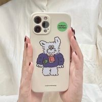 Funny Cute Cartoon Dogs Korean Phone Case For iPhone 13 Pro Max 12 11 Pro Max X Xs Max Xr 7 8 Plus Cases Soft TPU Silicone Cover