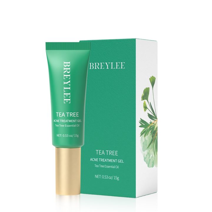 brelyee-เจลแต้มสิว-ดูแลสิว-tea-tree-ทีทรี-ผลิตภัณฑ์ดูแลผิวหน้า-ดูแลสิว-ชุดบำรุงผิว-เซรั่มบํารุงผิวหน้า-ซ่อมแซมผิว-ดูแลรอยแผลเป็นจากสิว-acne-gel