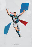 โปสเตอร์ Alan Shearer เชียเรอร์ รับทำ โปสเตอร์ติดผนัง ของแต่งบ้าน รูปภาพติดผนัง 77poster