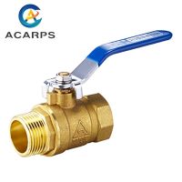 1/2" 3/4" 1" Brass ball valve Internal And External Wire Ball Valve Natural Gas Switch Tap Water Valve Plumbing Valves