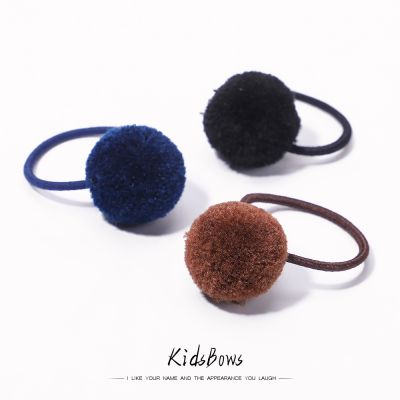 【CW】 5/10/20Pcs Color Elastic Hair Bands Kids School Rope Headband Ties Headwear Accessories