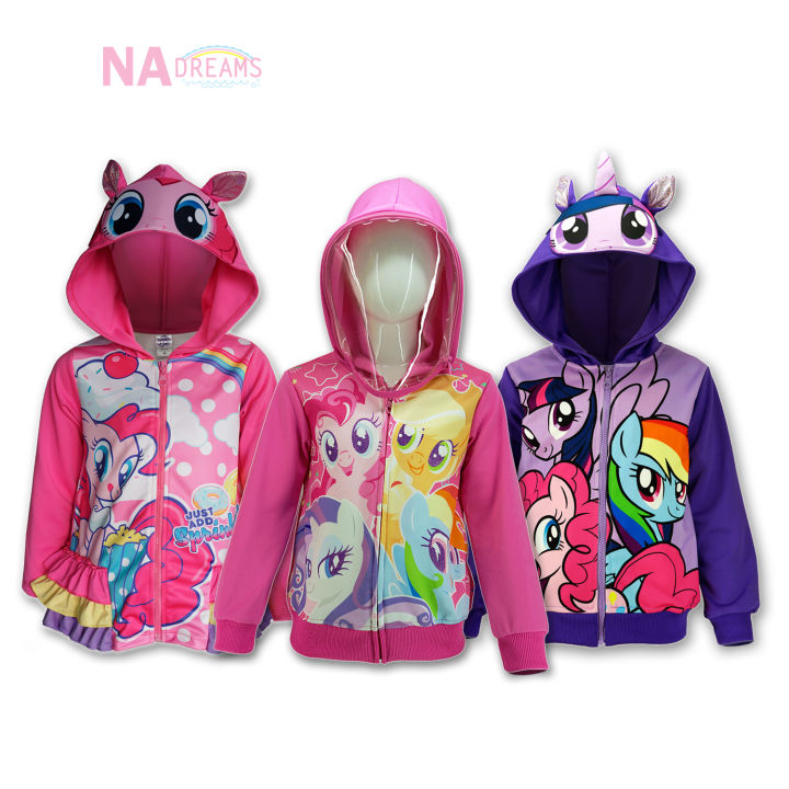 my-little-pony-เสื้อแจ็คเก็ต-เสื้อแขนยาวมีหมวก-jacket-ลายการ์ตูนโพนี่-my-little-pony-เสื้อกันหนาว