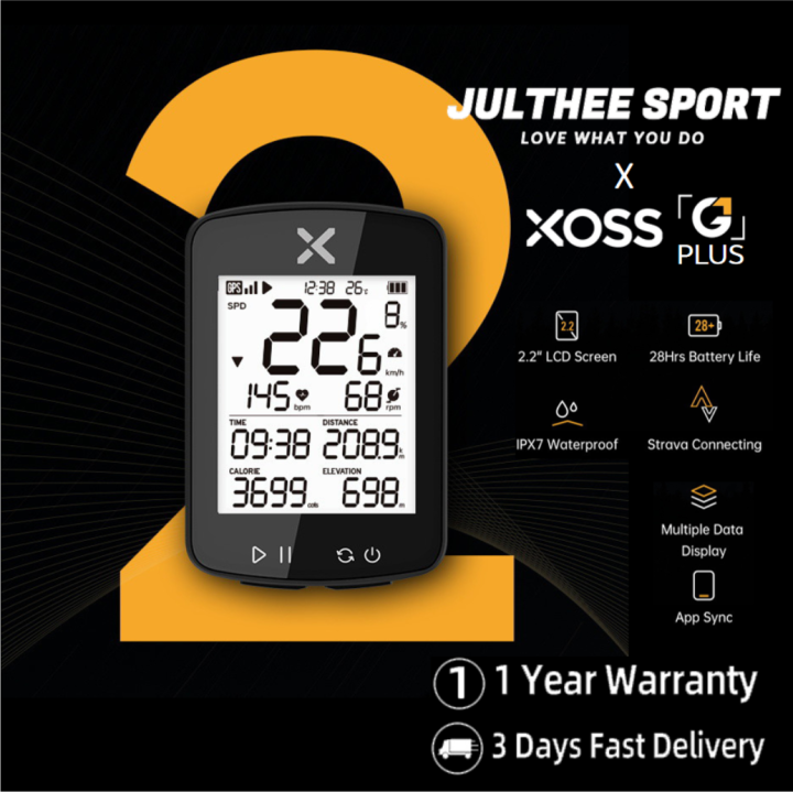 xoss cycling computer