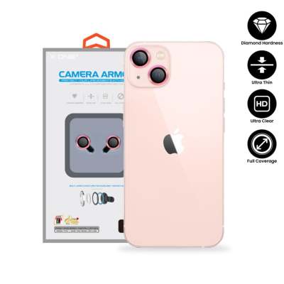 Apple iPhone 13 ( 6.1  ) / 13 Mini (5.4) X-One Camera Armor Sapphire Camera Lens Protector