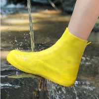 Rain Boots Waterproof Shoe Cover Silicone Unisex Shoes Protectors Waterproof Non-Slip Shoe Covers Reusable Outdoor Rainy Boots