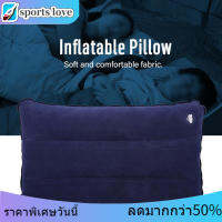 2 Outdoor Inflatable Pillow สีกลางแจ้งแบบพกพาพับสบายๆหมอนพองสำหรับตั้งแคมป์ปีนเขาเดินป่า