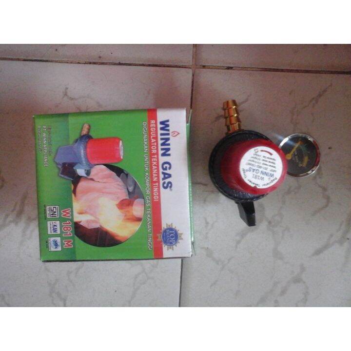 WINN HP 181 Regulator Gas Putar dengan Meter Lazada Indonesia
