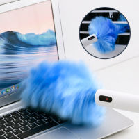 แบบพกพาไฟฟ้า Feather Duster Dusting Duster Retractable Feather Duster แปรงทำความสะอาด Roller Storage และ Decontamination