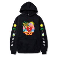 Bad Bunny UN VERANO SIN TI Black Sport For Teen Hoodie Spring Autumn Oversize Long Sleeves Graphic Print Pullover Unisex Tops Size XS-4XL