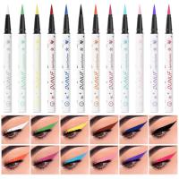 Waterproof Eyeliner Pen Eye Makeup Liquid Eyeliner Smooth Color Liquid Eyeliner Longwearing Eye Pencil Eye Makeup Liquid Eyeliner Eyeshadow Pencil Eye Liner For Perfect Cat Eye Liner astounding