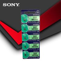 5ชิ้น SONY 100% เดิม337 SR416SW 1.55โวลต์เงินออกไซด์นาฬิกาแบตเตอรี่ SR416SW 337ปุ่มเหรียญ. CELL MAD