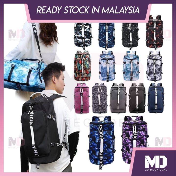 《Mega Deal》 3 Way Use Korean Large Duffel Bag Lazada