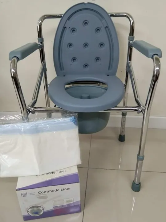 Commode Chair 894 with Pail Liner Bundle Lazada PH