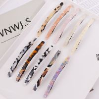 【CC】﹍✚  Leopard Acetate Hair Clip Hairpin Hairpins Barrettes All Match Fashion Accessories