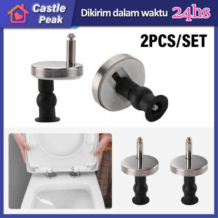 2 Buah Toilet Seat Hinges Toilet Closet Duduk Skrup Baut Engsel Sekrup ...