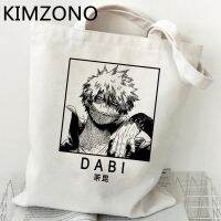 My Hero Academia Dabi shopping bag shopper shopper reusable shopping grocery cotton bag fabric sacola sac tissu