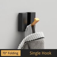 ADOREHOUSE Folding Flip Hook Wall Mounted Retractable Hooks Bath Towel Hanger Coat Hooks Entryway Bedroom Hanger Hooks