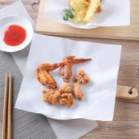 50Sheet/Bag Tempura Kitchen Paper Oil-Absorbing Sheet For Drain Deep-Fried Food Greaseproof Paper Food Oil Absorbing Paper