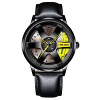 【July】 Foreign trade new mens high-end watch fashion motorcycle non-mechanical wholesale agent