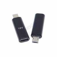 【2023】 kgcwmw 12V 19V USB Type C แจ็คหญิง USB Square DC Power Plug Connector Adapter สำหรับ Eeebook X205TA X205T X205แล็ปท็อป