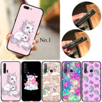 90TEE Unicorn Cartoon อ่อนนุ่ม High Quality ซิลิโคน TPU Phone เคสโทรศัพท์ ปก หรับ Huawei P10 P20 P30 Pro Lite Y5P Y6 Y6P Y7A Y8P Y9A Y8S Y9S Y7 Y9 Prime