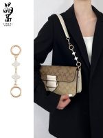 ♂♙☈ Crystal her coach Morgan 27 alar package transformation extension chain short chain shoulder belt coach mahjong bag accessories
