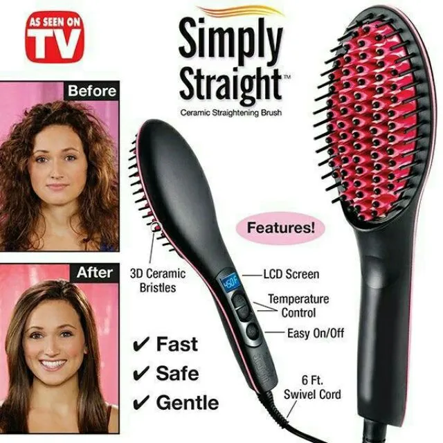 Electric brash hair straightener comb | Lazada PH Electric brash hair straightener comb | Lazada PH