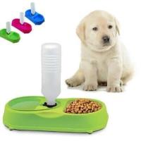 Pet Feeder ที่ให้อาหาร สุนัข ที่ให้น้ำ แมว รุ่น 2-in-1 สำหรับสุนัขและแมว ความจุ 1.5 กิโลกรัม/ ลิตร x 2 ชิ้น