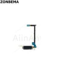 ZONBEMA Kabel Fleksibel Sensor Sidik Jari Tombol Back Home Asli untuk Samsung Galaxy Note 4 N910 N910F N9100 N910C N910G