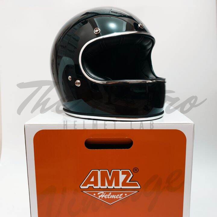 (ORIGINAL AND AUTHENTIC) The Retro Helmet Lab AMZ Excelor Vintage