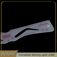 ? boloni 12สไตล์เครื่องมือแต่งหน้า thrush Card Grooming eyebrow Shaper Kit คิ้วลายฉลุ